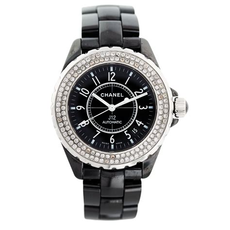 chanel womens diamond watch|chanel j12 watch price list.